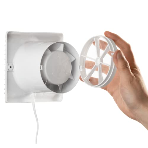 Virone BF-100/VALVE Rückstauklappe Für Ø 100mm Weiß ABS-Kunststofflüfter