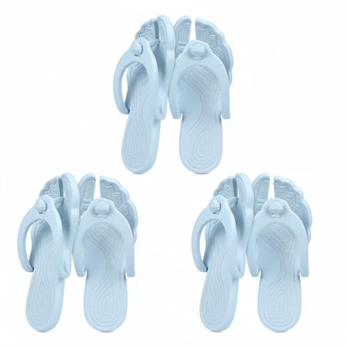 Rosoz Flip Flops for Women Men Travel Slippers Shower Shoes Sandals
