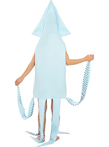 Miniatura 3 de Funidelia Disfraz De Calamar Para Hombre Y Mujer Animales - Disfraz Para Adultos Y Divertidos Accesorios Para Fiestas, Carnaval Y Halloween - Talla Única - Blanco