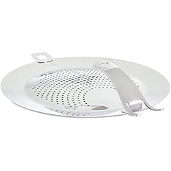 Cacerolas Fissler Fissler clippix / Protector contra salpicaduras, tapa antisalpicaduras para colgar de arriba abajo, Para todas las cacerolas y ollas de Fissler con Ø 24-28 cm y mango de seguridad