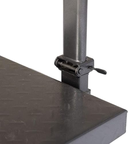 MyScale - Balança Plataforma 500kg Led Digital bateria com mastro portátil base 600x450mm