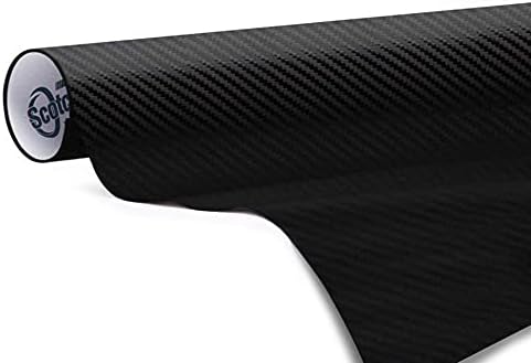 1080 CF12 / CFS12 BLACK CARBON FIBER 60"x72" Vinyl Flex Wrap