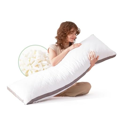 Decroom Full Body Pillow Insert for Adults,Soft Long Hug Pillows for Bed with Mirofiber Filling,20-by-54 Inch