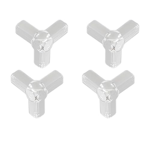 4 protectores transparentes a prueba de golpes para bebés para mesas y armarios, no necesitan herramientas, parachoques de esquina de PVC para muebles