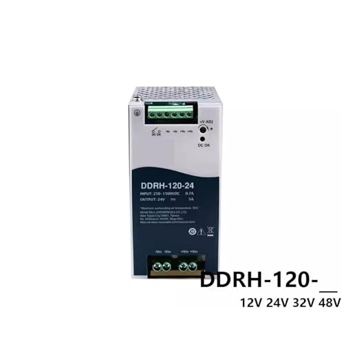 Alimentation à découpage DDRH-120 convertisseur DC-DC rail DIN stable - 5