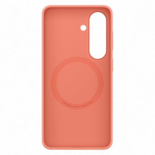 Image of Samsung Galaxy S26 Silicone Magnet Case, Coral Red