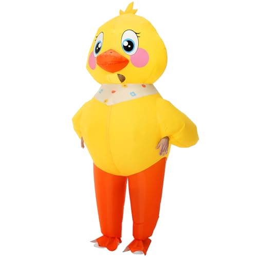 Costume de canard gonflable confortable - Solution déguisement rapide sans maquillage