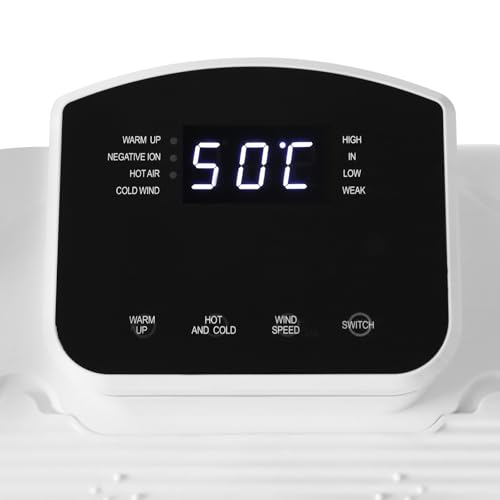 Body Dryer After Shower, Body Hair Dryer, Full Body Dryer for Bathroom, Body Care Dryer with LED Control Panel, 4 Speeds Cold/Warm, Waterproof, Body Dryer for Bathroom/Swimming Pool - Thumbnail 5