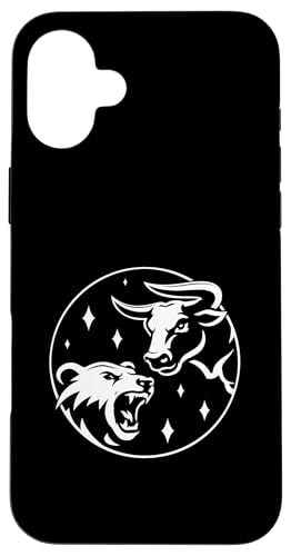 Bull Bear - �g���[�_�[�Ɠ����Ƃ̂��߂̃g���[�f�B���O�f�U�C�� �X�}�z�P�[�X iPhone 16 Plus �p