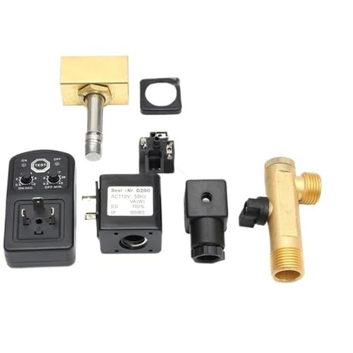 Válvula solenoide de purga 1/2 para optimizar el rendimiento de redes de aire industriales 4