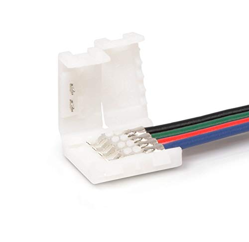 Connettore Quadripolare con Clip di Fissaggio |