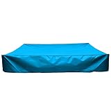 Cubierta de piscina de arenero impermeable, evite la contaminación de arena y juguetes.