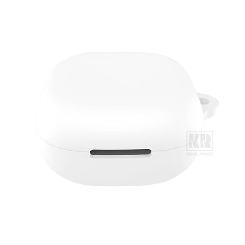 TRIPLE RIVER�EFor ANKER Soundcore R60i NC �P�[�X �V���R�� �V���v�� �ی�J�o�[ �J���r�i�t�� ���C�����X�C���z�� ������� �J�o�[ ���h�~ �A���J�[ �T�E���h�R�A �ی�P�[�X(�z���C�g)