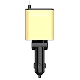 4 EN 1 Cargador Coche USB C, 69W Cargador Mechero Coche【180° Plegable】 Car Charger Adaptador Móvil Coche con 2 Cables Retráctiles para iPhone 16/15/Samsung S25/S24/iPad/GPS