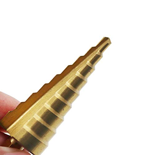 Hss Steel Step Drill Bits 3-12mm 4-12mm 4-20mm Step Cone Cutting Tools Steel Wood Metal Drilling Power Set 1Pcs