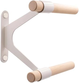 VITA Barre Wall-Mounted Double Ballet Barre, Metro, 10 Ft Bar, Wood | Fixed Height, Made in USA, Home, Studio or Gym Exercise Equipment for Kids & Adults | Dance, Fitness, Pilates