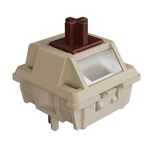Keychron Silk POM Tactile Brown Switches, 110pcs...