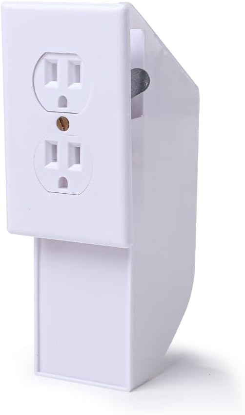 Wall Socket Diversion Safe- Hidden Diversion Safe (Simple Install, Magnetically Attaches For Quick Access),Perfect for Hiding Storage Key，Cash ，Jewelry， Card，Coins-Keep Your Valuables Safe