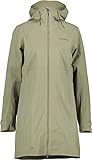 Urban Outdoor Didriksons W Bea Parka 5 Oliv - Langer wasserdichter Damen Parka, Größe 48 - Farbe Dusty Olive