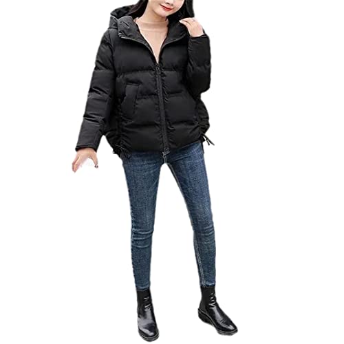 Veste d'hiver à capuche femme pour rester au chaud lors des sorties