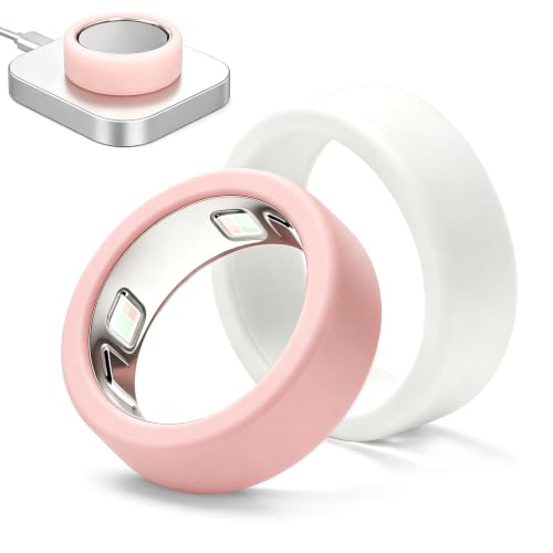 �����O�J�o�[ - Oura Ring Gen 5�p �V���R���v���e�N�^�[ 2�p�b�N �T�C�YS 6/7/8�ɓK�� | ���h�~�ی�P�[�X�A�����Y�A���f�B�[�X�p�X�}�[�g�����O�A�N�Z�T���[�̏[�d���T�|�[�g(2�p�b�N�T�C�YS��6/7/8�ɓK��)