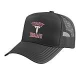 Troy Trojans | Official NCAA Merch | TT1005 Trucker Hat with Adjustable Mesh Back, Black
