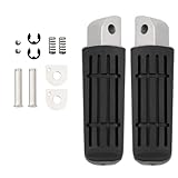 Apparence : le repose-pieds de repose-moto a une apparence élégante et belle, ajoutant une touche d'élégance à votre moto et améliorant la qualité globale du véhicule.