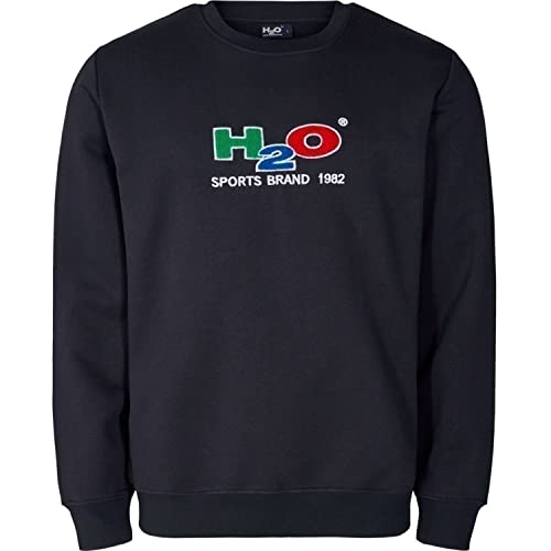 H2O Herren Sweatshirt Alban Sweat O'Neck Navy dunkelblau - L