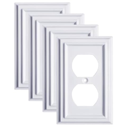 Bamboo Fiber Outlet Covers by Kisrvopn Cover