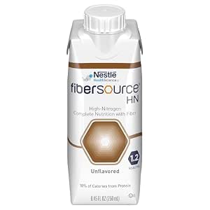 Fibersource HN High Nitrogen Complete Nutrition, Unflavored, 8.45 Fl Oz