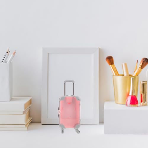 Étuis extensions de cils mini ABS rose : lot de 3 boîtes compactes à roulettes voyage - 7
