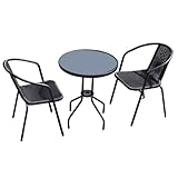 Pieds robustes de 2,5 cm : fabriqué avec des pieds robustes de 2,5 cm, cet ensemble garantit stabilité et soutien. Ces pieds renforcés éliminent les oscillations, fournissant une base solide pour vos bancs d'extérieur et assurant un confort fiable pour les années à venir.