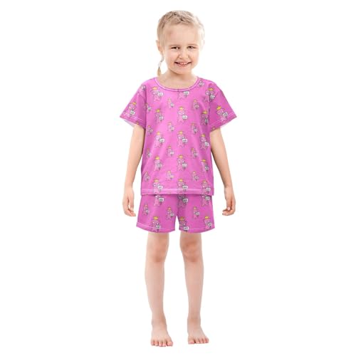 Cute Alien Ufo Pajama Set Pajamas Sleepwear Nightwear Loungewear Clothes Set B0404033