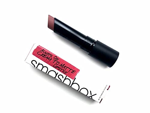 Smashbox Always On Cream To Matte Lipstick Stepping Out, Matte Lipstick, 0.7 Ounce #TOP8