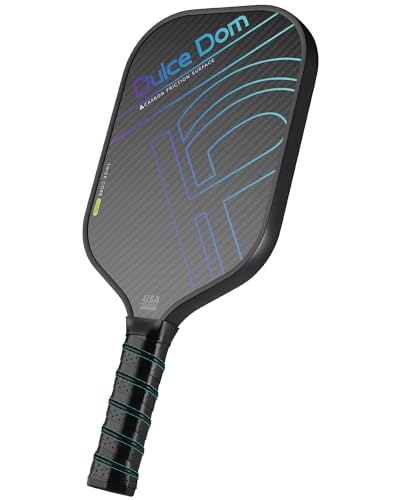DULCE DOM Pickleball Paddles Set with Balls & Bag