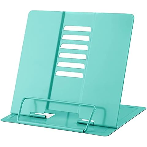 Hatriel Soporte de Libro de Metal Plegable Cover