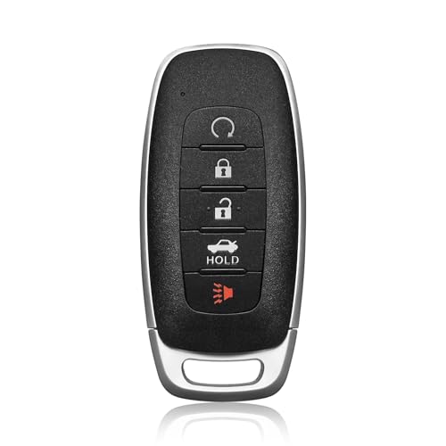 Mando para Nissan Sentra 5 botones con frecuencia de 434 MHz y chip KR5TXPZ3
