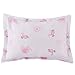 7 PCs Pink Elephant Nursery Crib Bedding Set Elephant Clouds Cot Bedding Set (Pink 4)