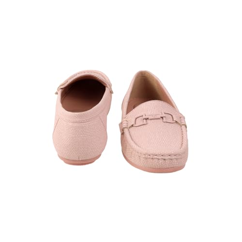 Image of Mochi Women Synthetic Leather Flat Slip-on Loafer /Formal Shoes