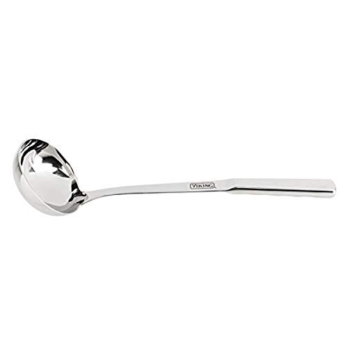 Viking Culinary Stainless Steel Deep Ladle, Ergonomic Stay-Cool Handles, Dishwasher Safe #TOP6