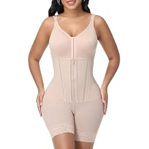 M MYODRESS Fajas Colombianas Moldeadoras Full Body Shaper Tummy Tuck Post Surgery Compression Garment Shaping Girdles Zipper