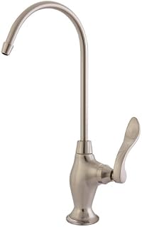 Kingston Brass Gourmetier KS3198NFL Nuwave French Single Handle Water Filtration Faucet, Brushed Nickel