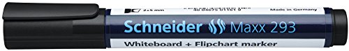 Schneider Boardmarker Maxx 293, 129301, schwarz, 2-5mm Keilspitze 4004675011619 Schneider