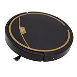 Saluaqui Ultradünner, Automatischer Roboter-Staubsauger, Multifunktional, für Haare, Extrem Leise, mit Fernbedienung für Zuhause, 32 X 32 cm (Ohne Wassertank 32x32cm)