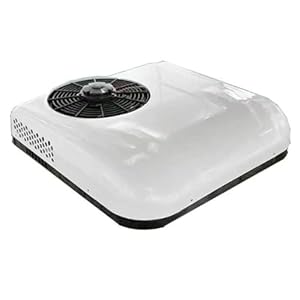 Ultra-leise RV-Klimaanlage, schnelle Kühlung, 12 V/24 V, tragbarer Wechselstrom für Camper, Wohnmobile und Reiseanhänger