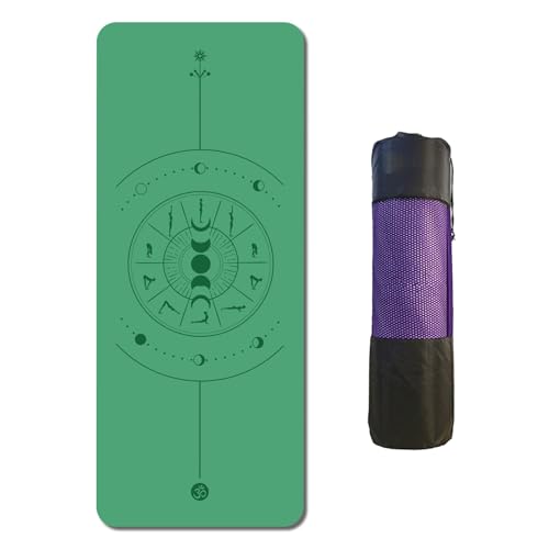 Tapis de yoga antidérapant avec sac de rangement pour fitness à la maison