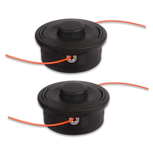Potiarey FS 56 RC FS90R Trimmer Head 2 Pack 25-2 Bump Feed Trimmer Head for Stih-l FS55 FS55R FS56 FS56RC FS70 FS70R FS80 FS85 FS90 FS90R FS91R FS94R FS110 FS120 FS130 FS240 Replace 4002 710 2191