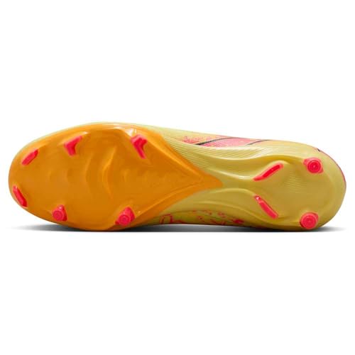 Nike Mercurial Vapor 16 Academy Kylian Mbappé MG Low-Top Soccer Cleats (FQ8377-800, Light Laser Orange/Armory Navy) Size 113