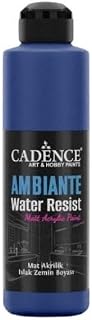 Cadence AMBIENTE ISLAK ZEMİN BOYASI AW-09 GECE MAVİ 250ML + KATALİZÖR 10GR