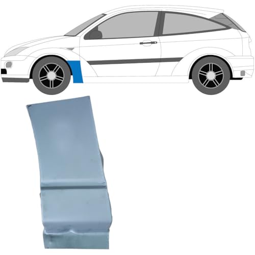 Panneau de réparation de l’aile avant pour Ford Focus 1998-2004 / Gauche